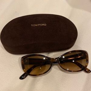 Tom Ford Sebastian Cat Eye Sunglasses